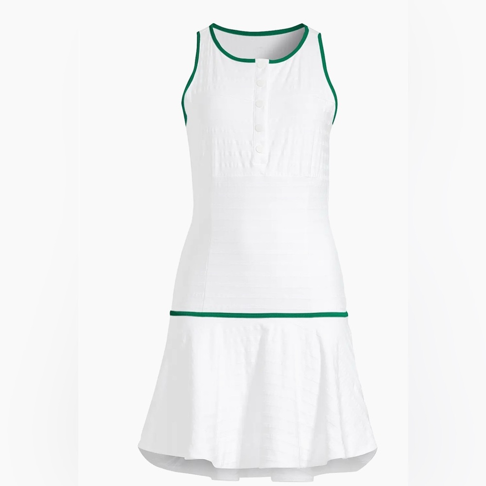 L’ETOILE  Sport Lace Button-Front Tennis Dress XXS (will fit XS and S)